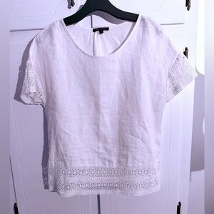 #7)  For Cynthia Linen top Size M